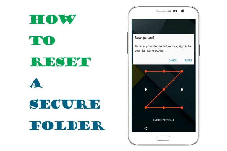 How to Reset a Secure Folder in Samsung Mobile (Unlock)
