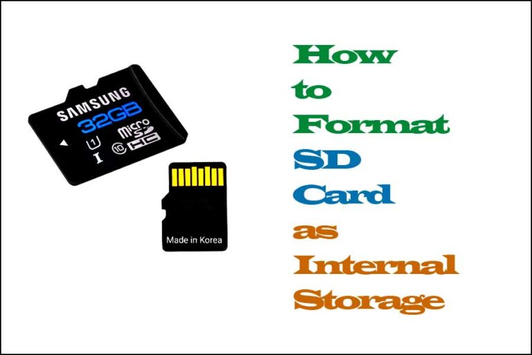 How to Format SD Card as Internal Storage? Android Mobile